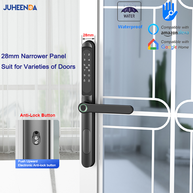 TTLock App Smart Aluminum Door - Fingerprint Padlock Weatherproof review and price
