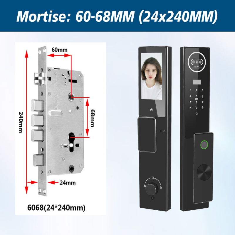 Tuya Password Facial Recogniti - Video Door Lock With Camera Peephole review and price