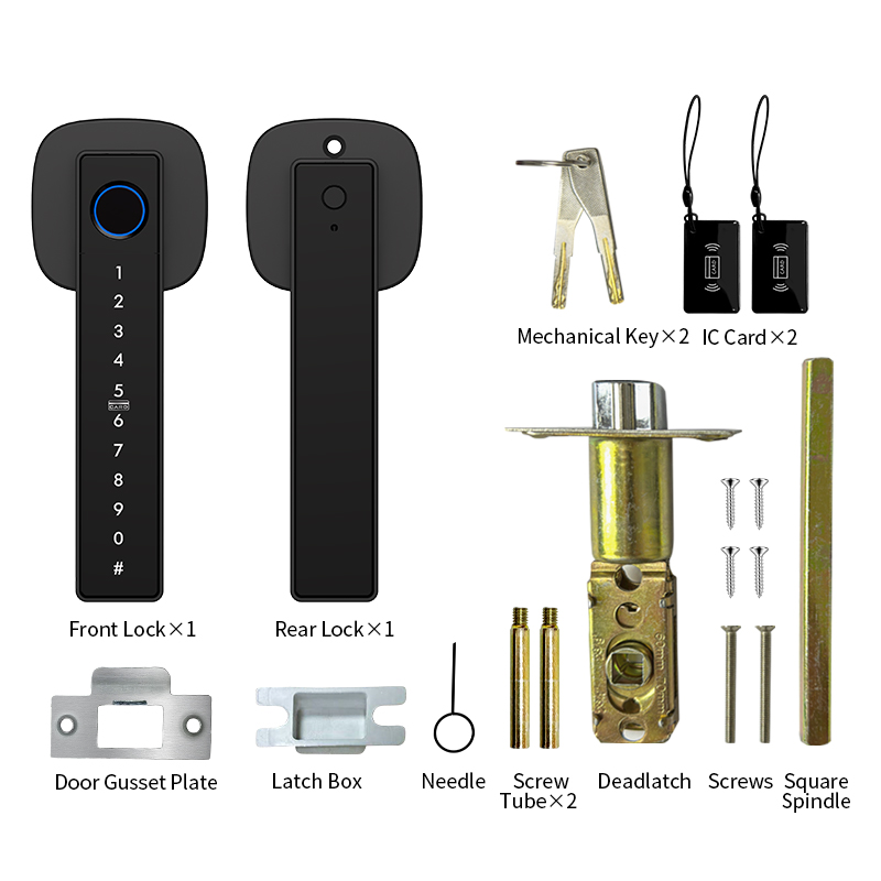 Tuya Bluetooth Fingerprint Sma - Smart Lock Deadbolt Keypad Bluetooth review and price