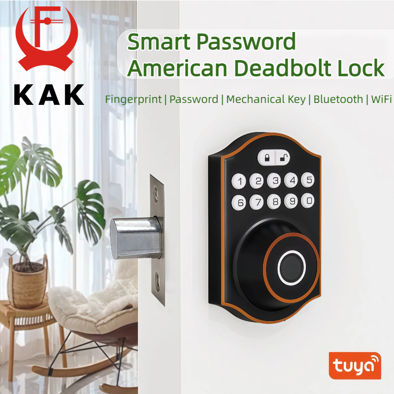 KAK American Style Smart Deadb - Smart Lock Deadbolt Keypad Bluetooth review and price