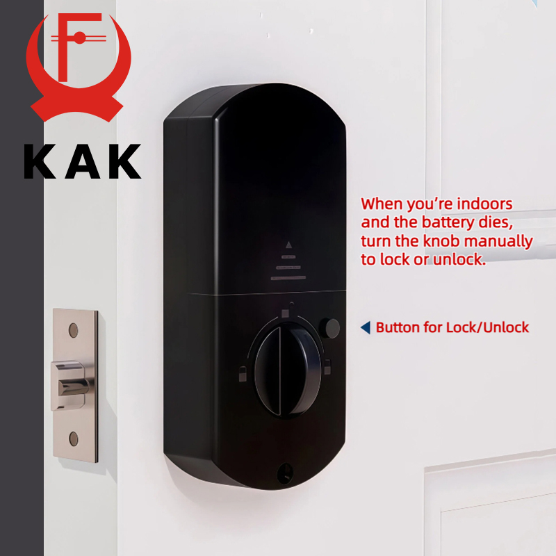 KAK American Style Smart Deadb - Smart Lock Deadbolt Keypad Bluetooth review and price